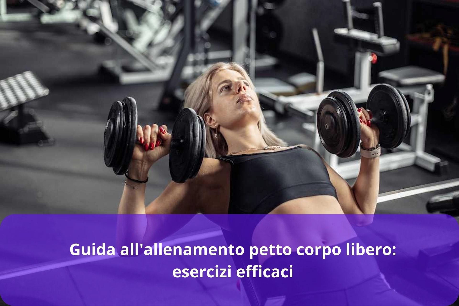 allenamento petto corpo libero